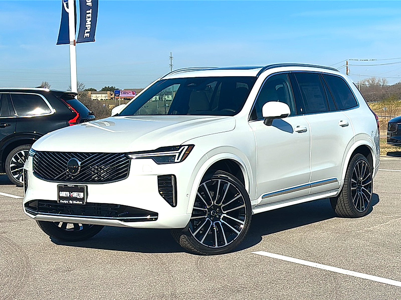 2026 Volvo XC90 Plus, B6 AWD Gas (mild hybrid), Gasoline, Bright, 7 Seats