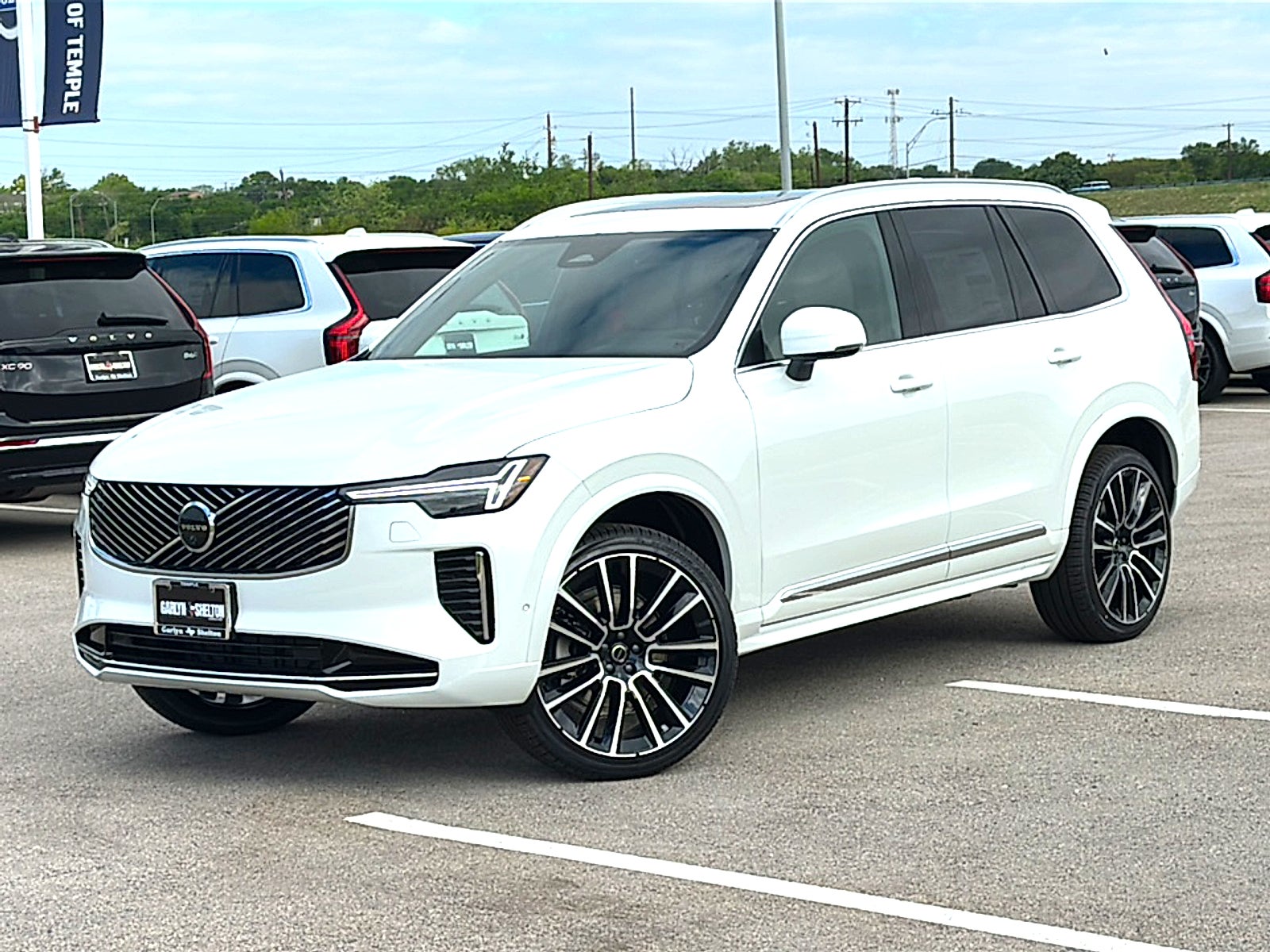 2026 Volvo XC90 Plus, B6 AWD Gas (mild hybrid), Gasoline, Bright, 7 Seats