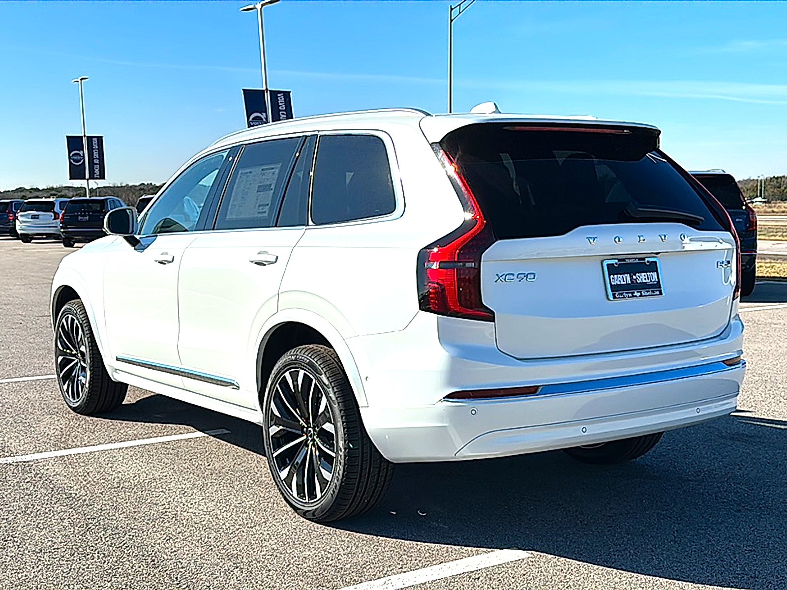 2026 Volvo XC90 Plus, B5 AWD Gas (mild hybrid), Gasoline, Bright, 7 Seats